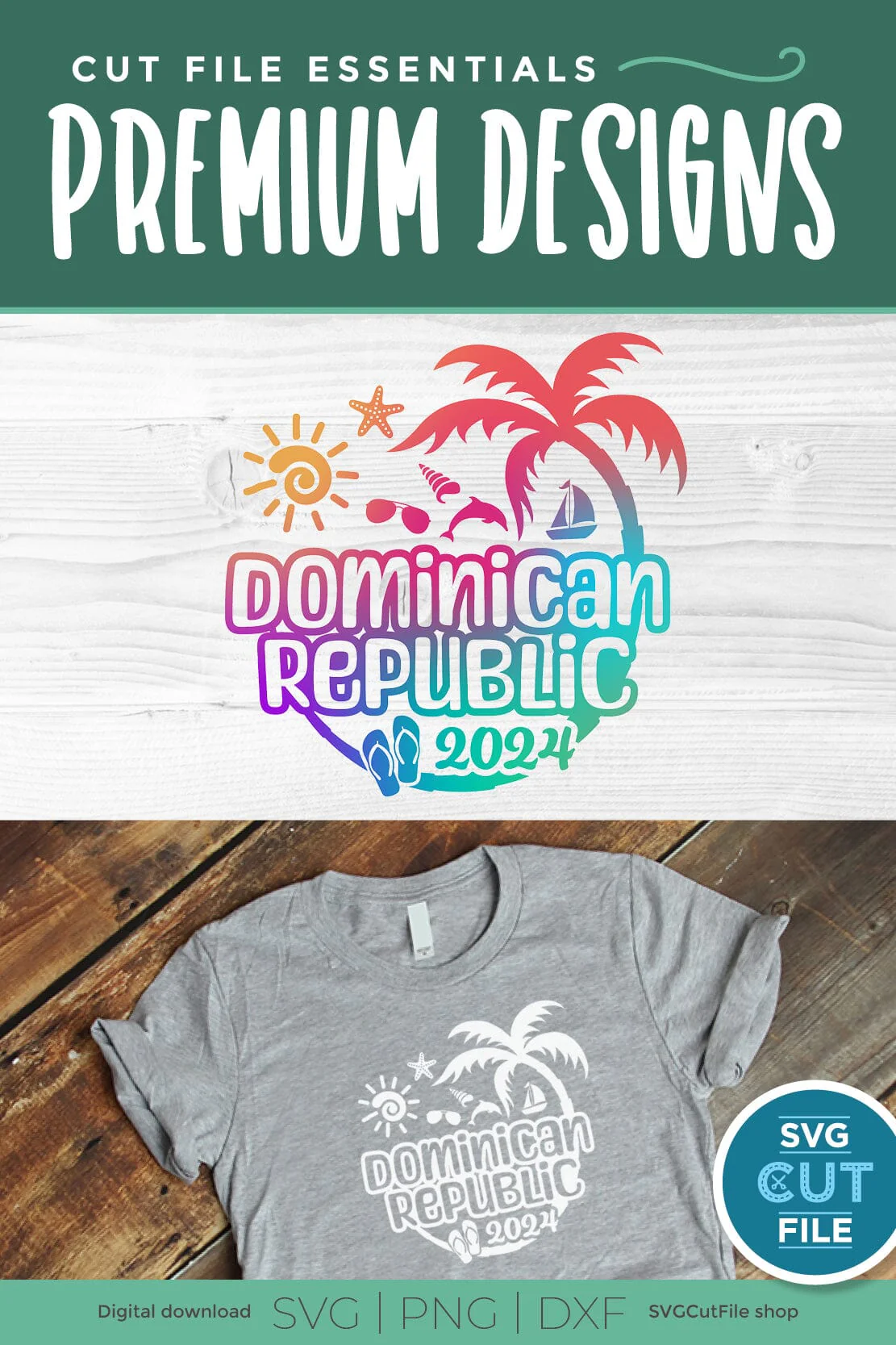 2024 Dominican Republic svg - DR Vacation or Trip Design - Image 5