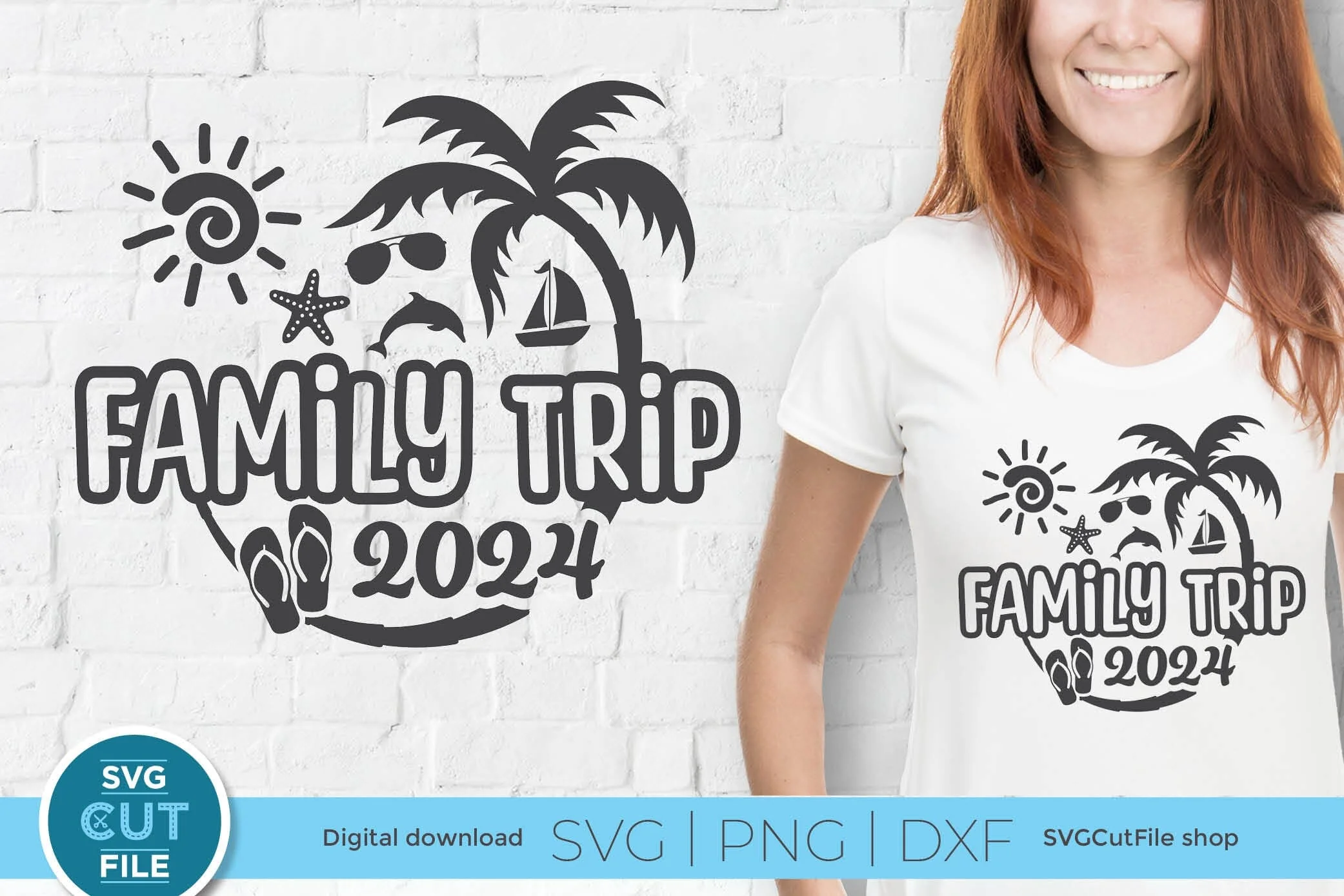 2024 Family Trip svg - Family Trip svg vacation or Holiday Design