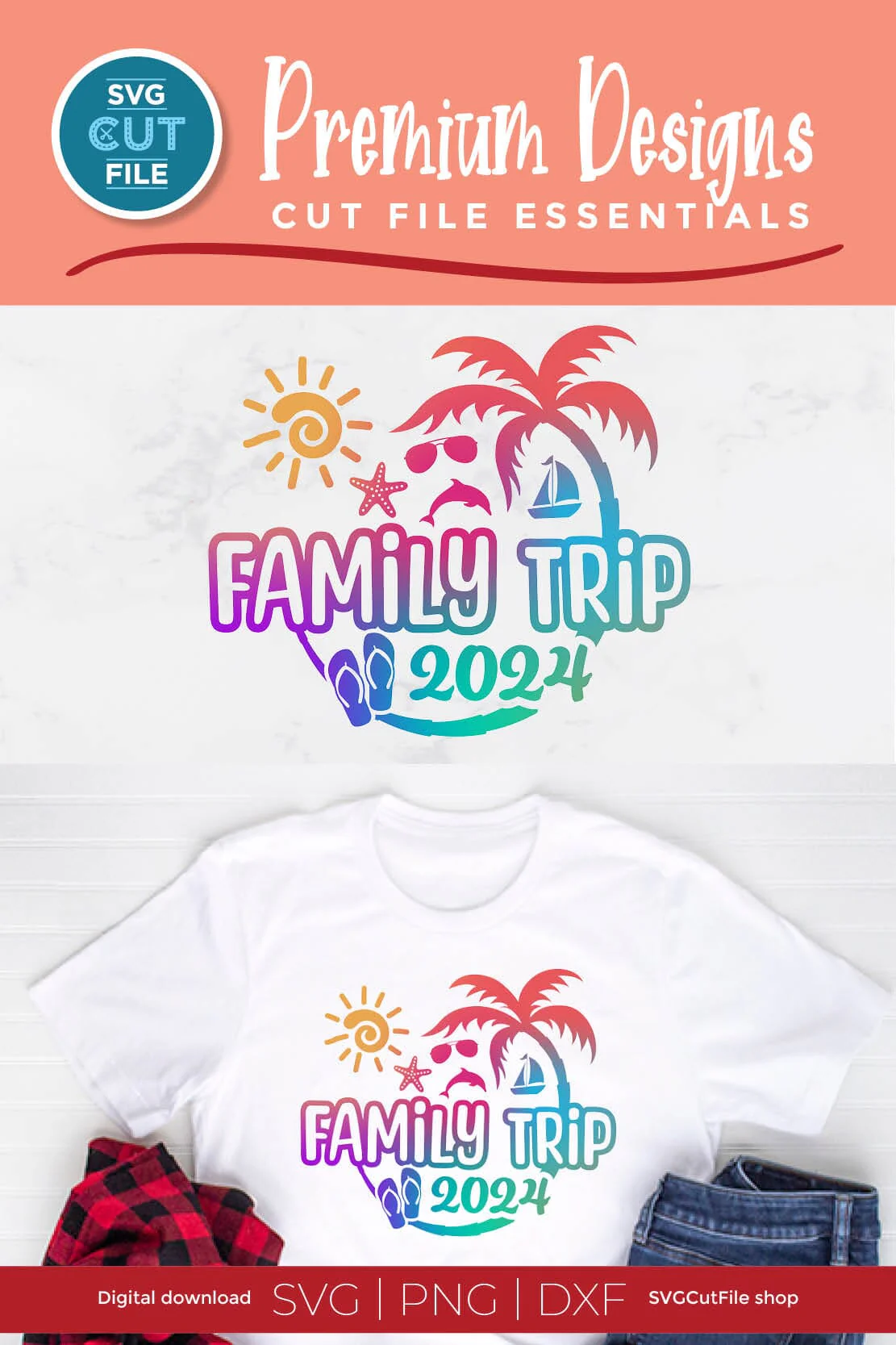 2024 Family Trip svg - Family Trip svg vacation or Holiday Design - Image 6