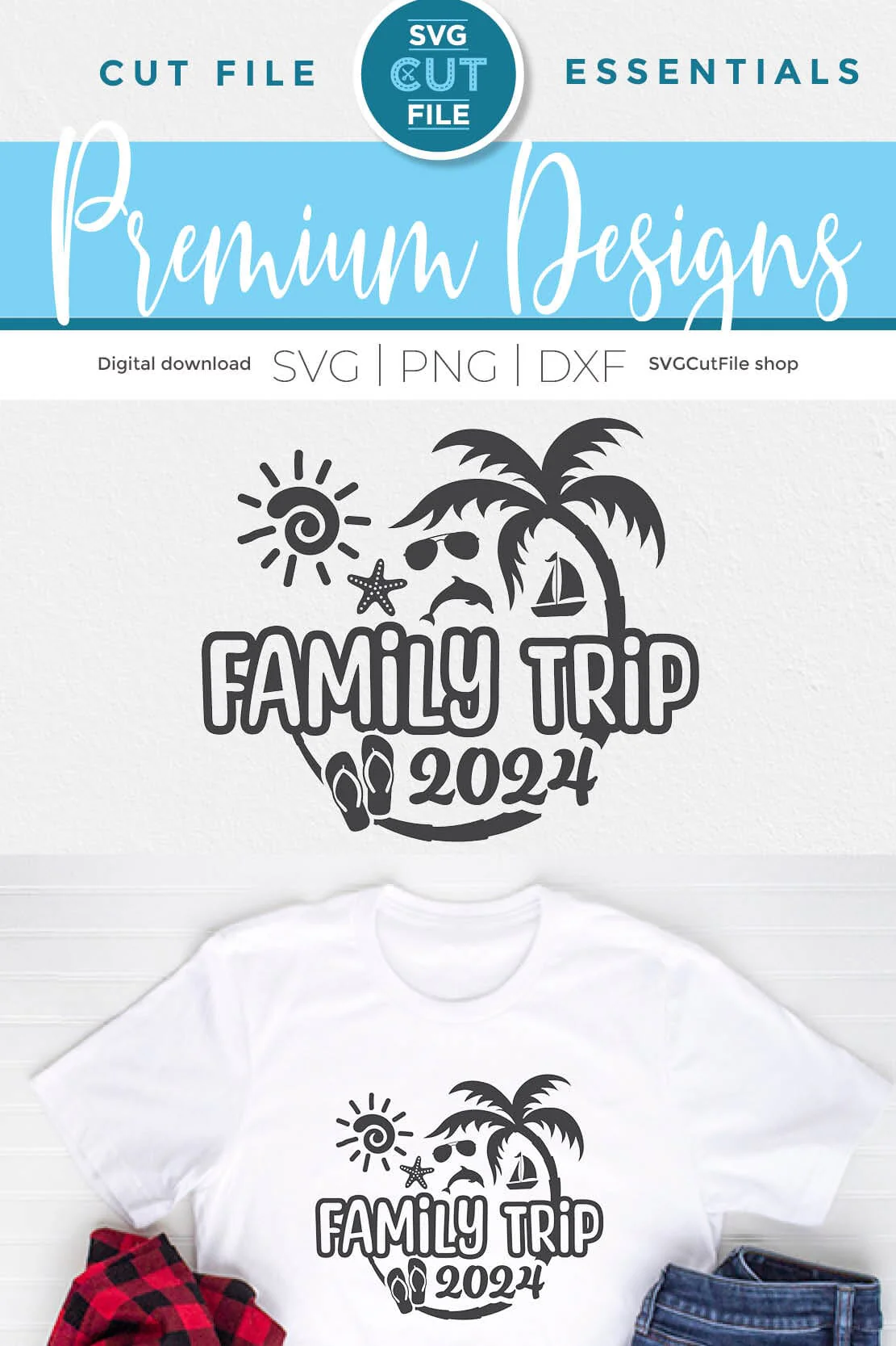 2024 Family Trip svg - Family Trip svg vacation or Holiday Design - Image 4