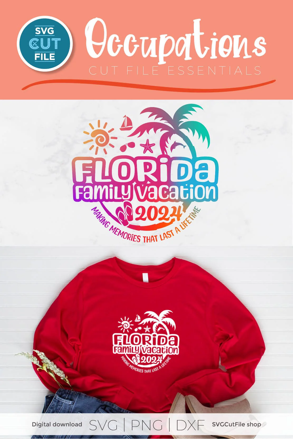 2024 Florida Family Vacation svg - Great for a Florida Trip - Image 6