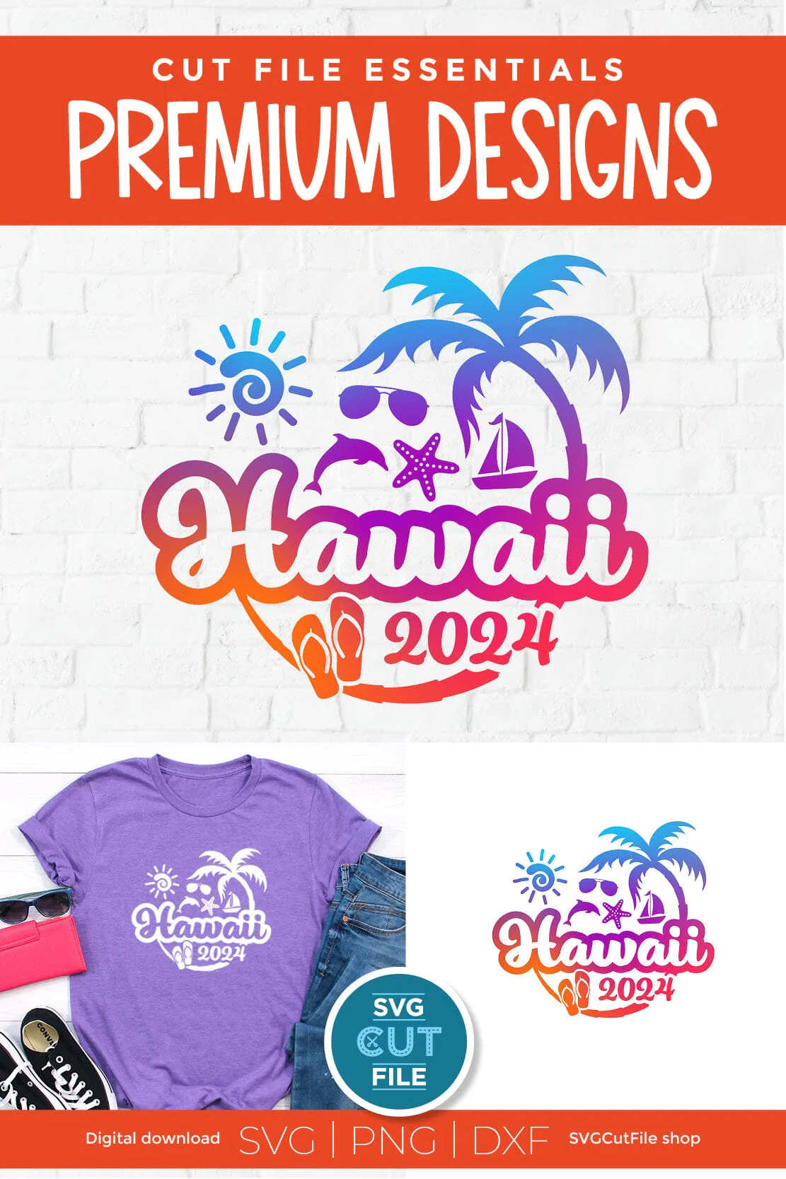 2024 Hawaii svg - Hawaii Vacation or Trip Design - Image 2