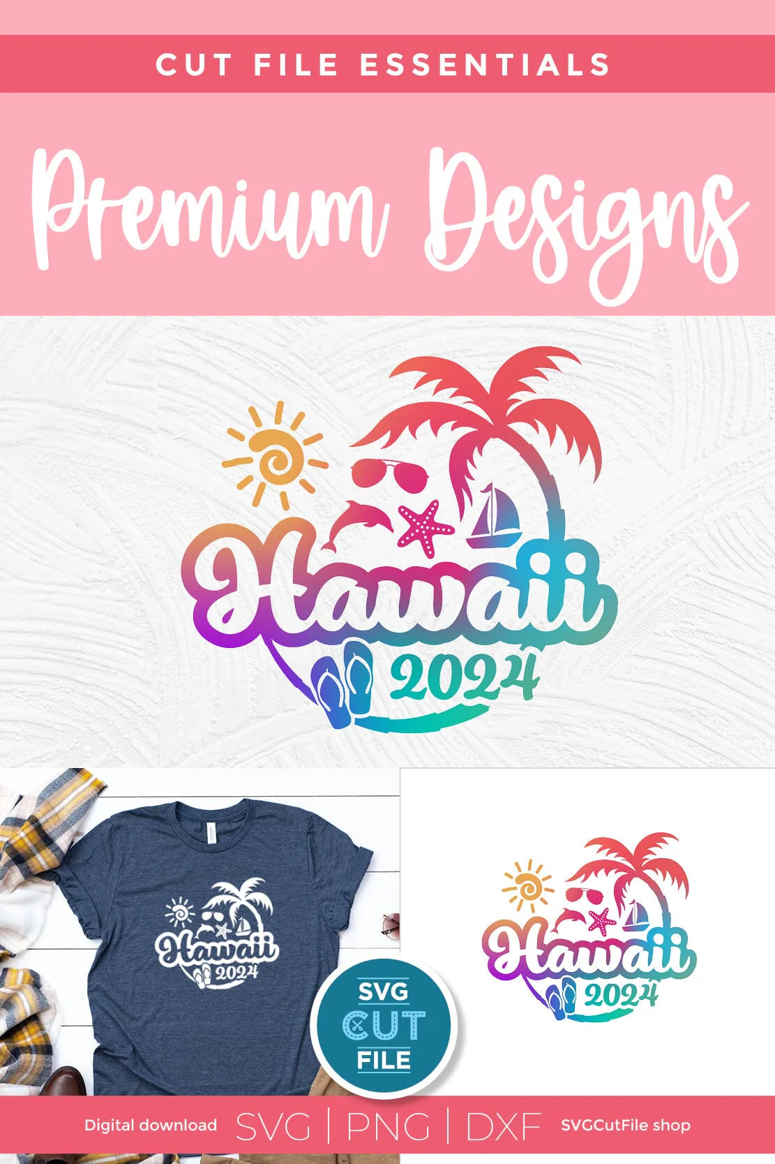 2024 Hawaii svg - Hawaii Vacation or Trip Design - Image 3