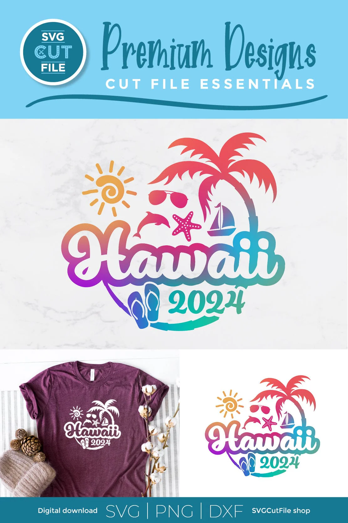 2024 Hawaii svg - Hawaii Vacation or Trip Design - Image 6