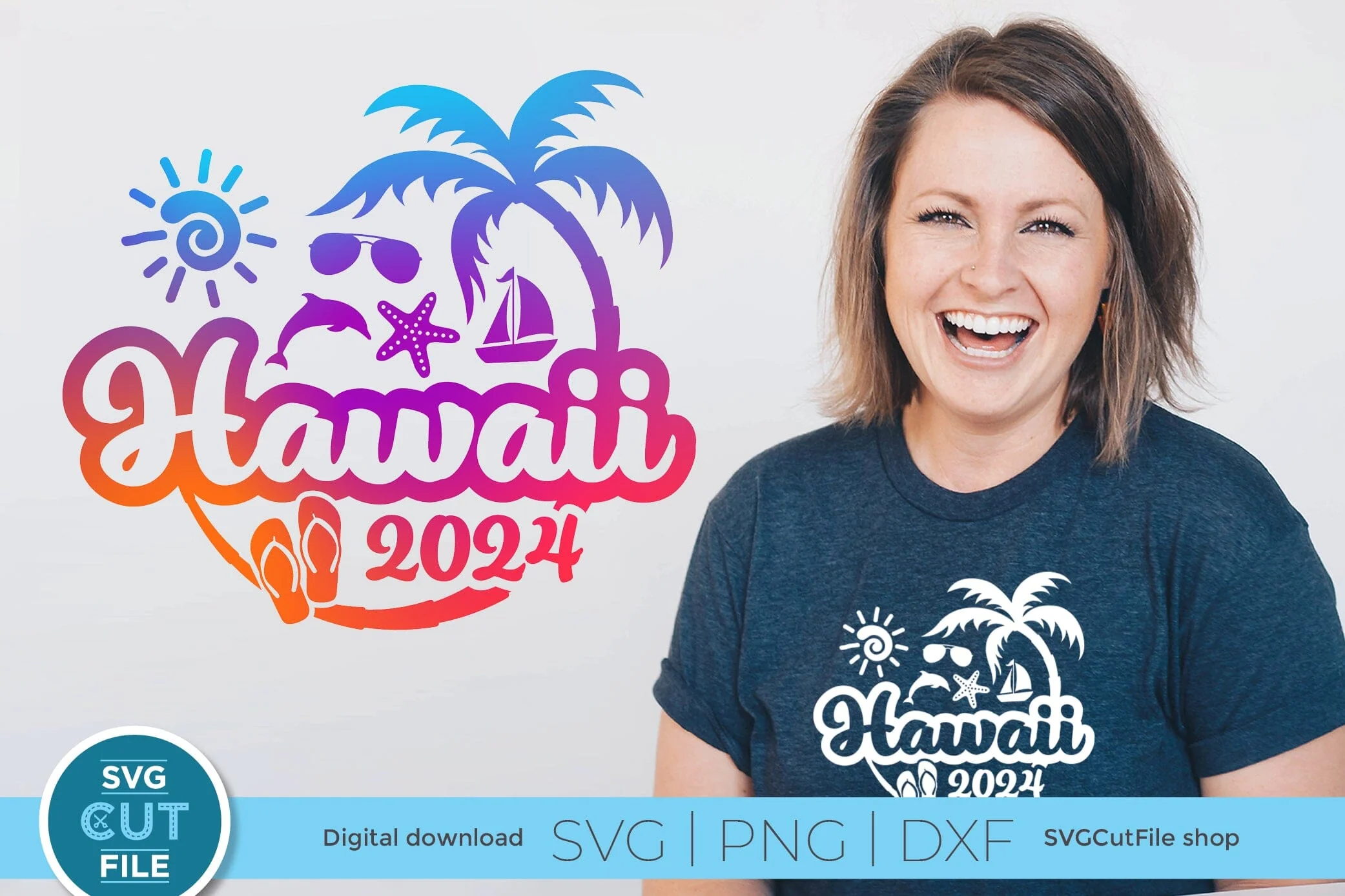 2024 Hawaii svg - Hawaii Vacation or Trip Design