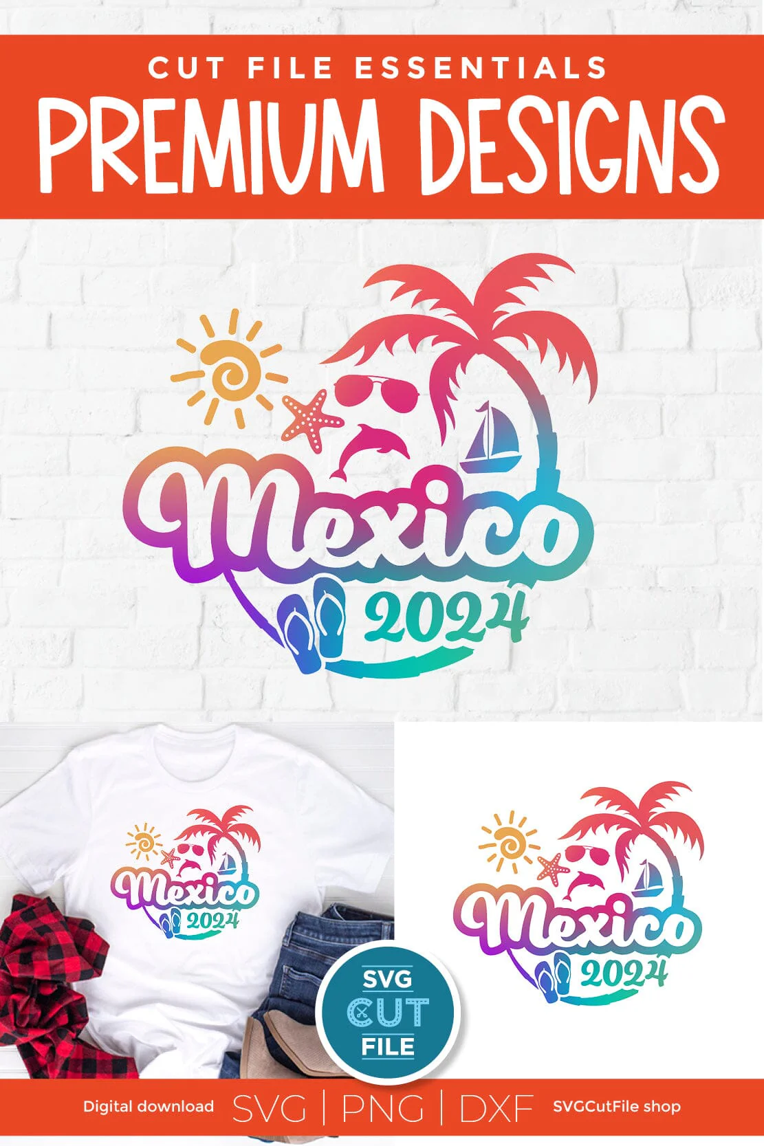 2024 Mexico svg - Mexico Vacation or Trip Design - Image 2