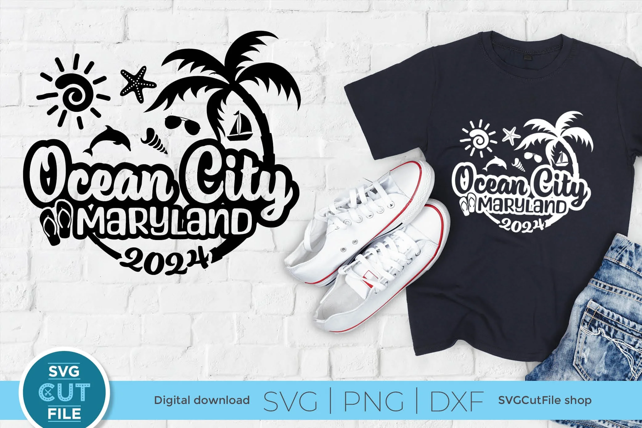 2024 Ocean City svg - Ocean City Maryland Vacation or Trip Design