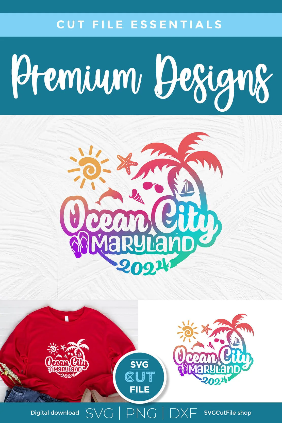 2024 Ocean City svg - Ocean City Maryland Vacation or Trip Design - Image 5