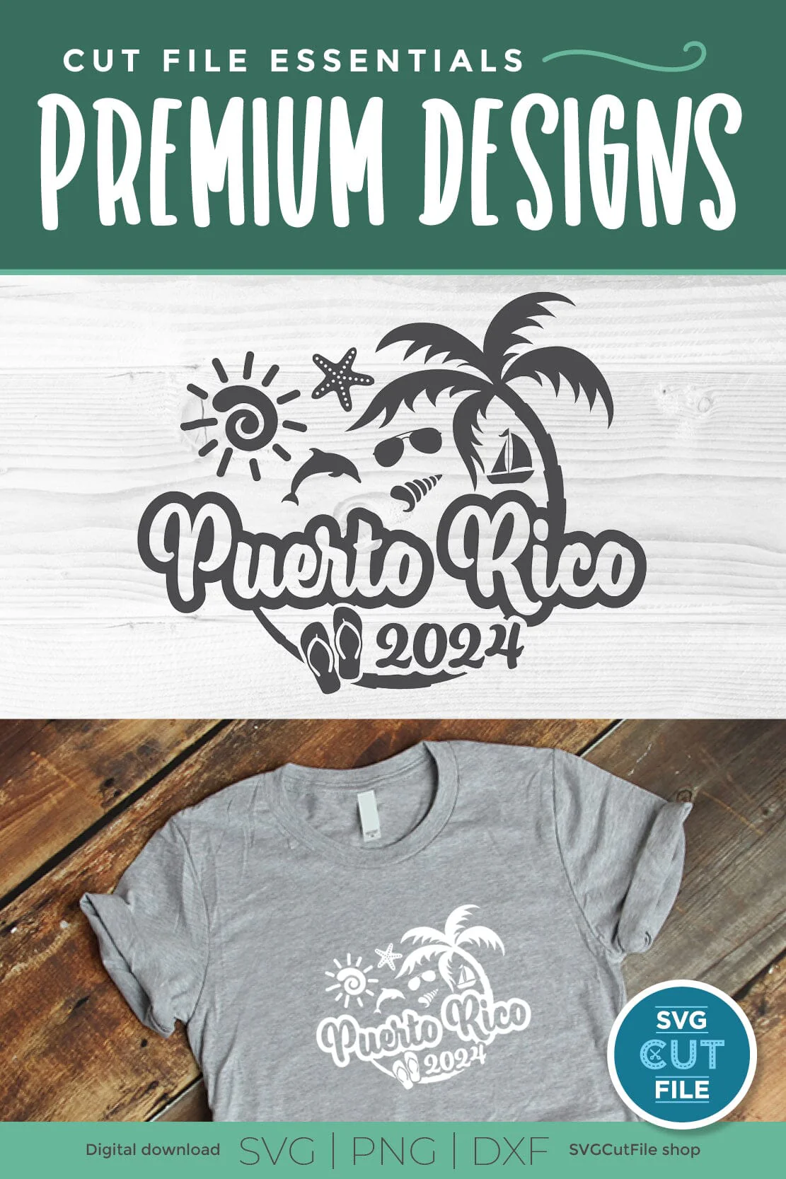 2024 Puerto Rico svg - Puerto Rico Vacation or Trip Design - Image 5