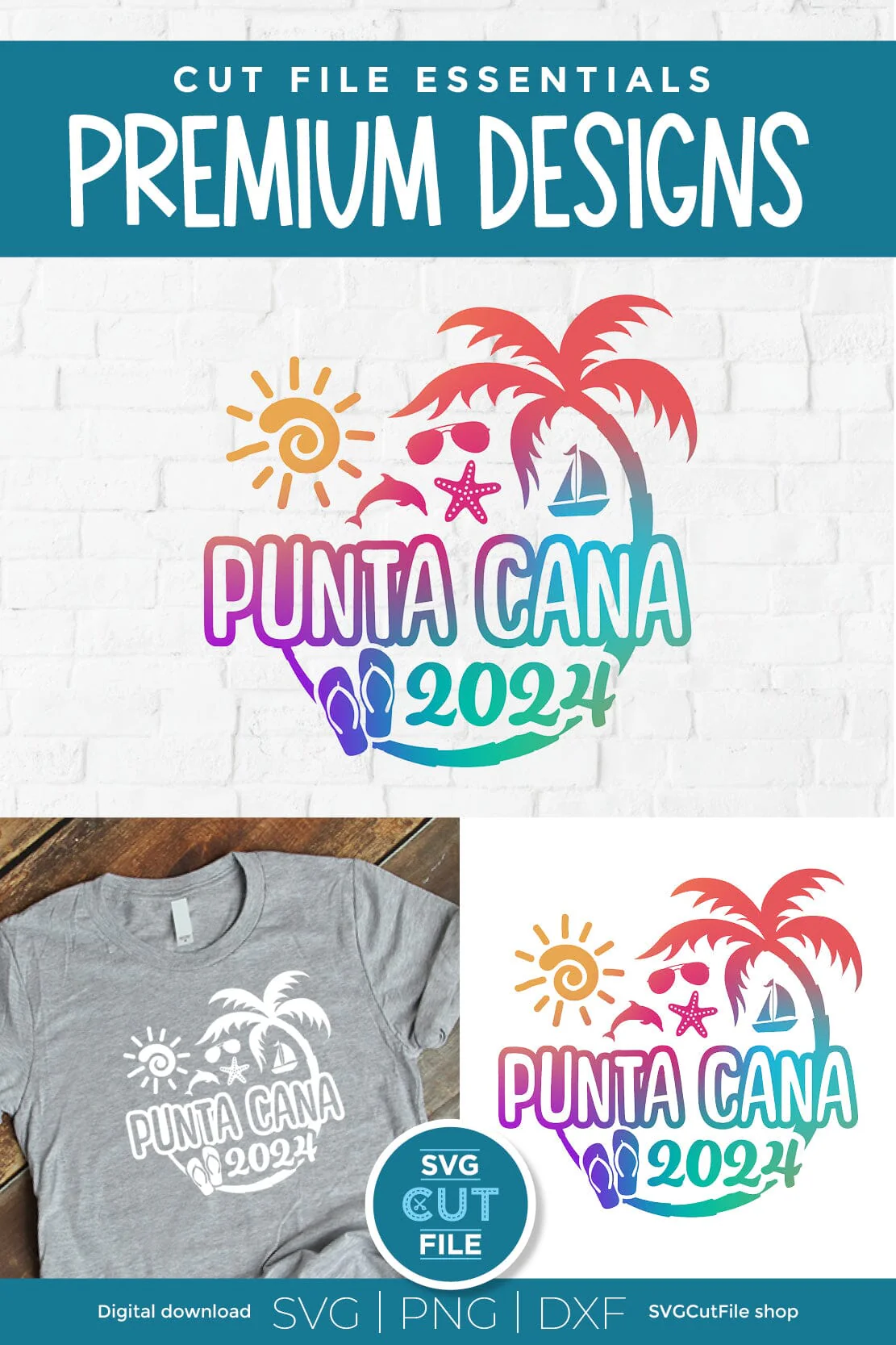 2024 Punta Cana svg - Punta Cana Vacation or Trip Design - Image 4