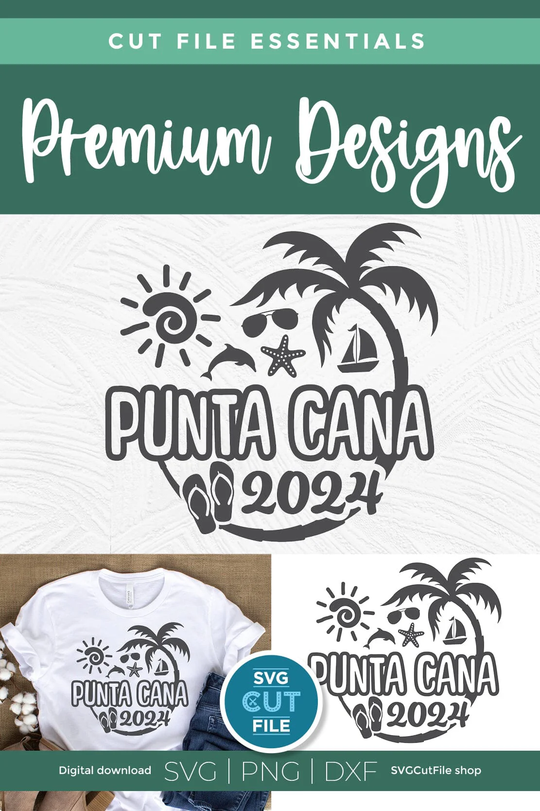 2024 Punta Cana svg - Punta Cana Vacation or Trip Design - Image 5