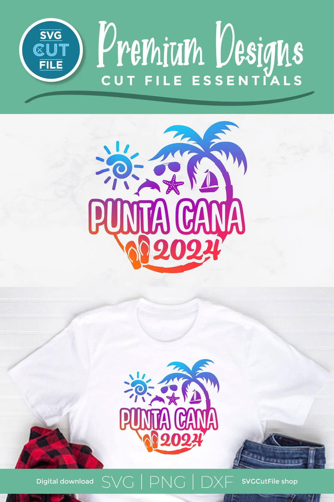 2024 Punta Cana svg - Punta Cana Vacation or Trip Design - Image 6