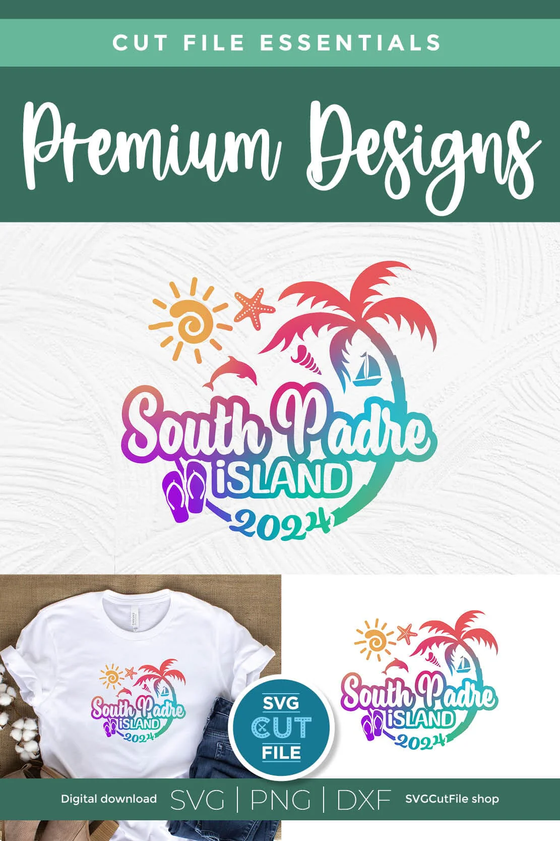 2024 South Padre Island Texas svg - South Padre TX Vacation or Trip Design - Image 5