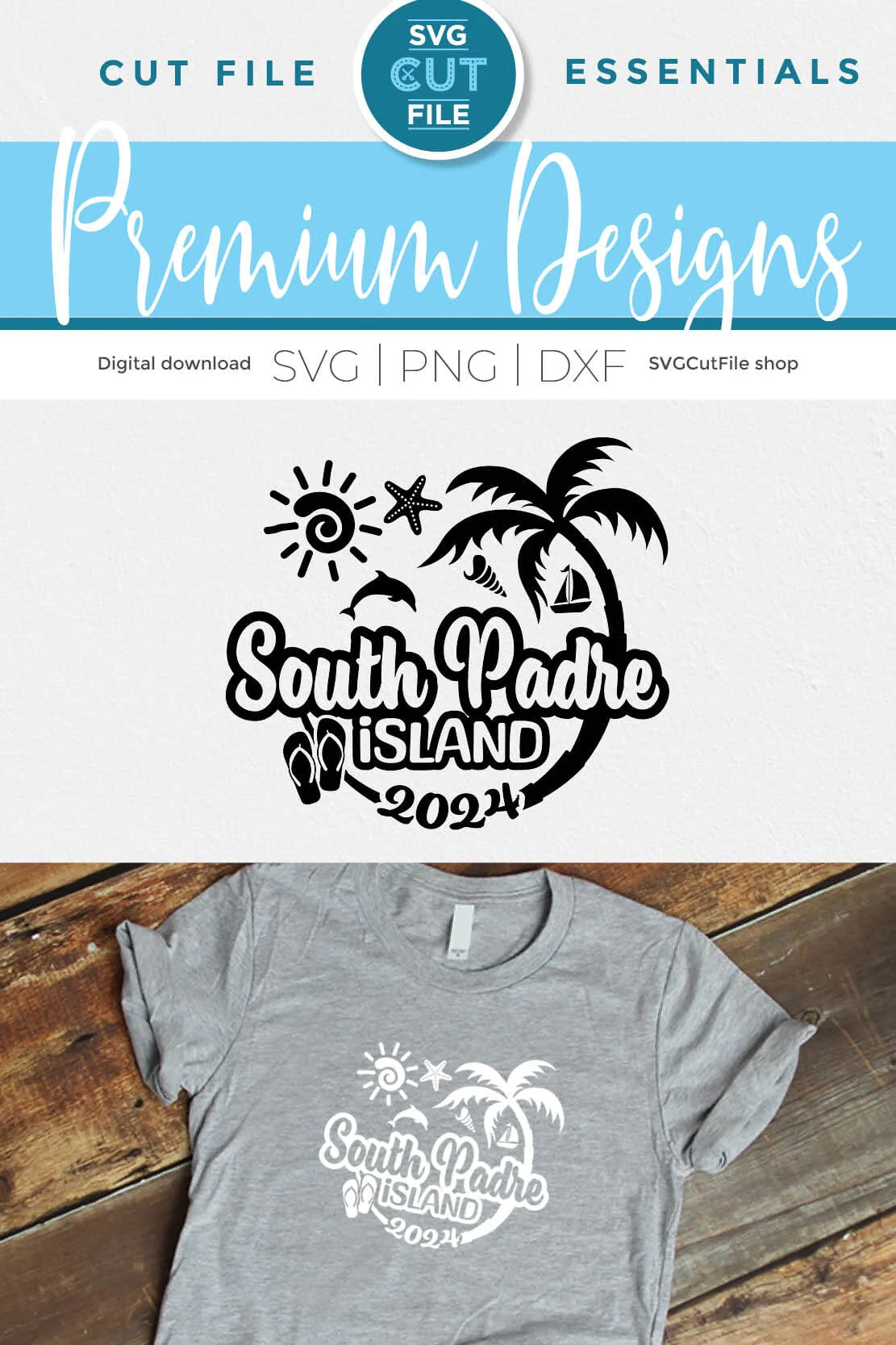 2024 South Padre Island Texas svg - South Padre TX Vacation or Trip Design - Image 2