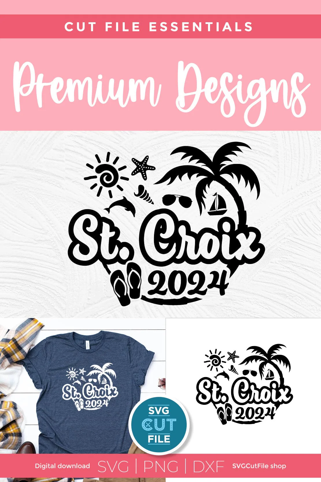 2024 St. Croix svg - St. Croix Vacation or Trip Design - Image 3