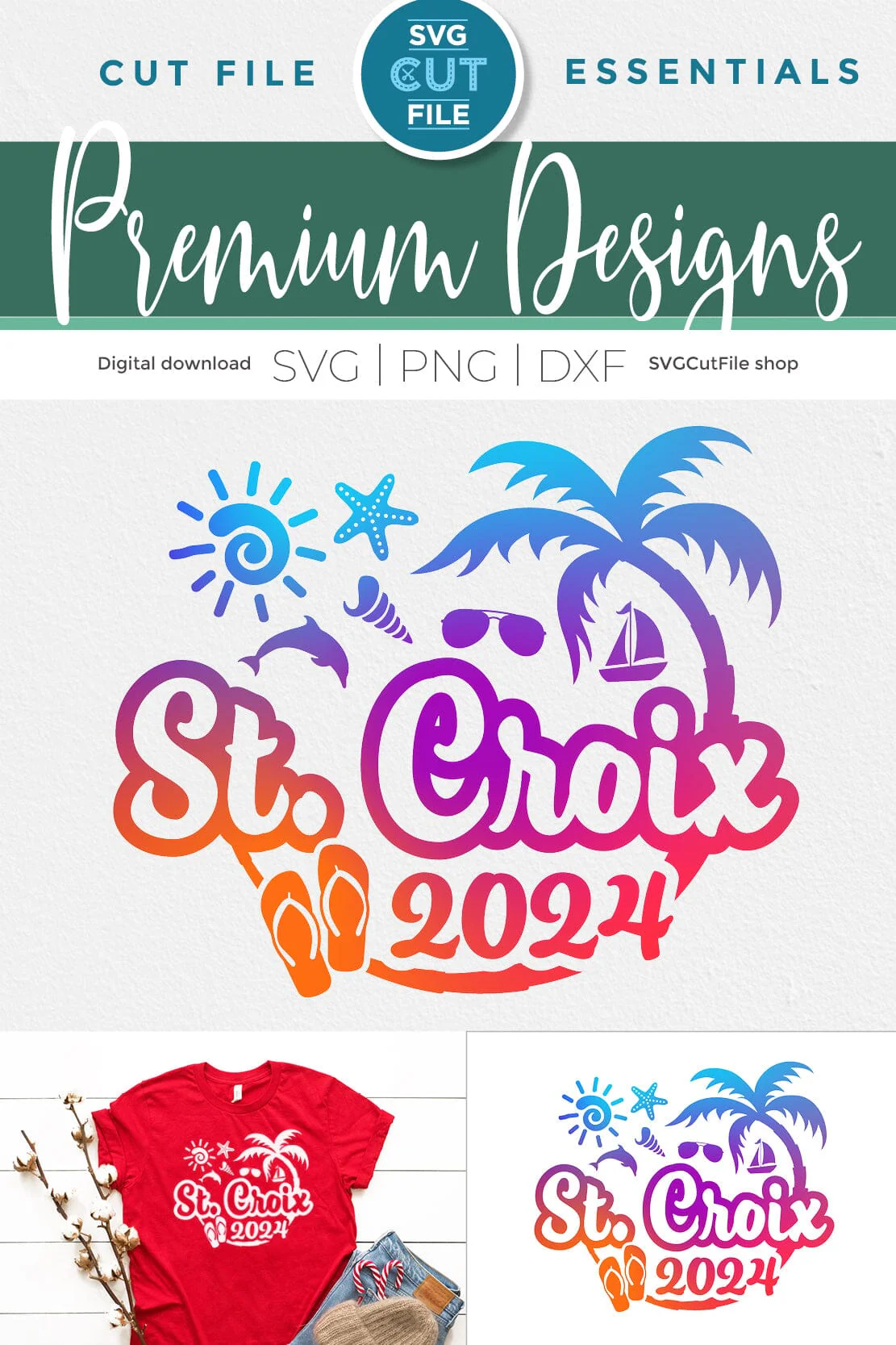 2024 St. Croix svg - St. Croix Vacation or Trip Design - Image 4