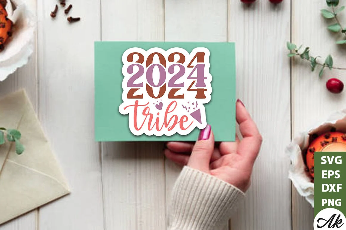 2024 tribe Stickers Design - Image 3