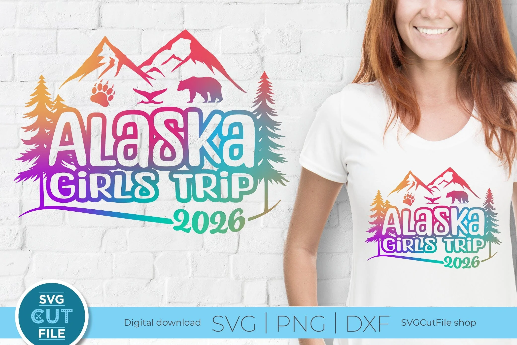 2026 Alaska Girls Trip svg - Alaska SVG vacation or Trip svg