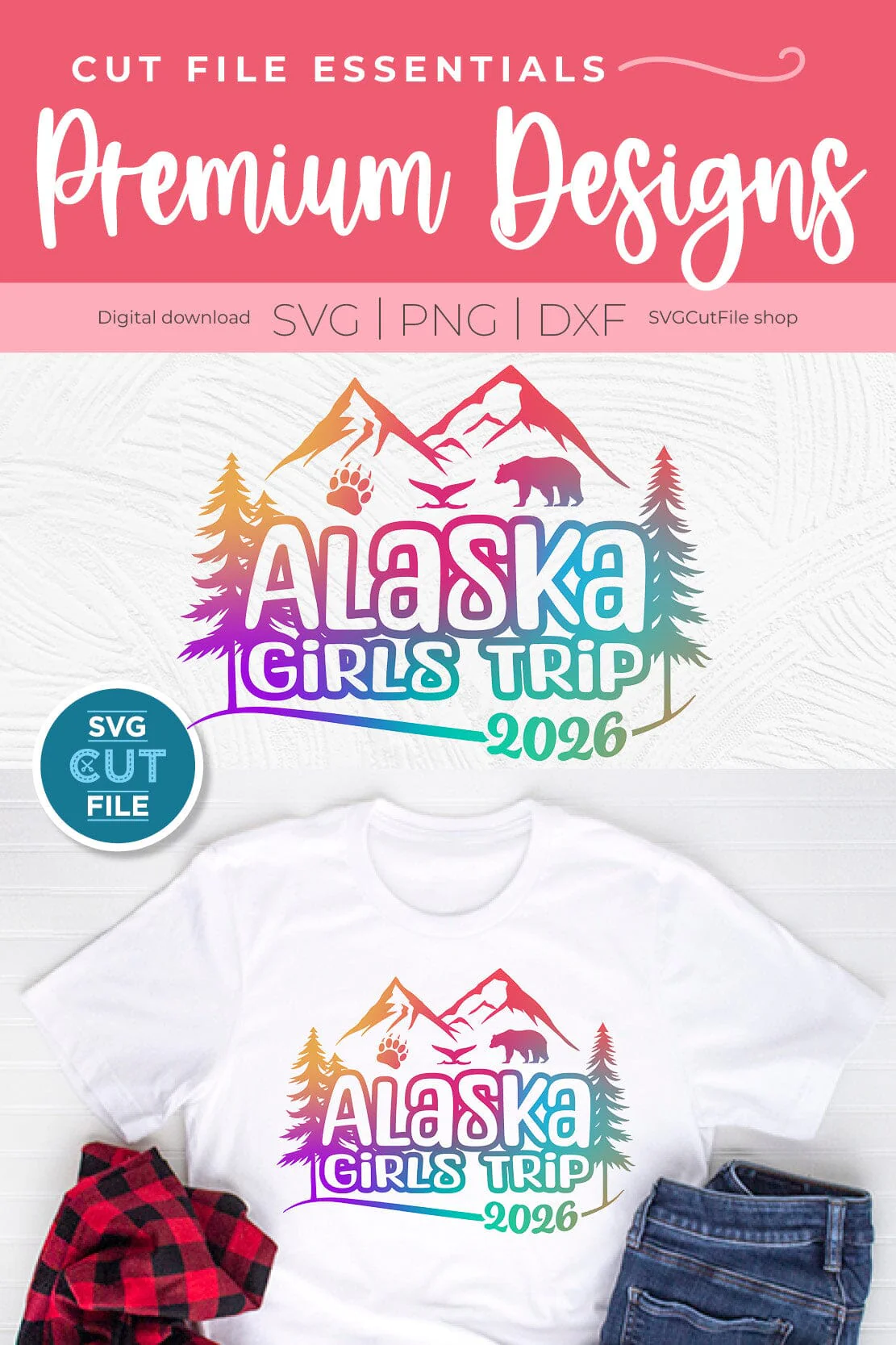 2026 Alaska Girls Trip svg - Alaska SVG vacation or Trip svg - Image 3