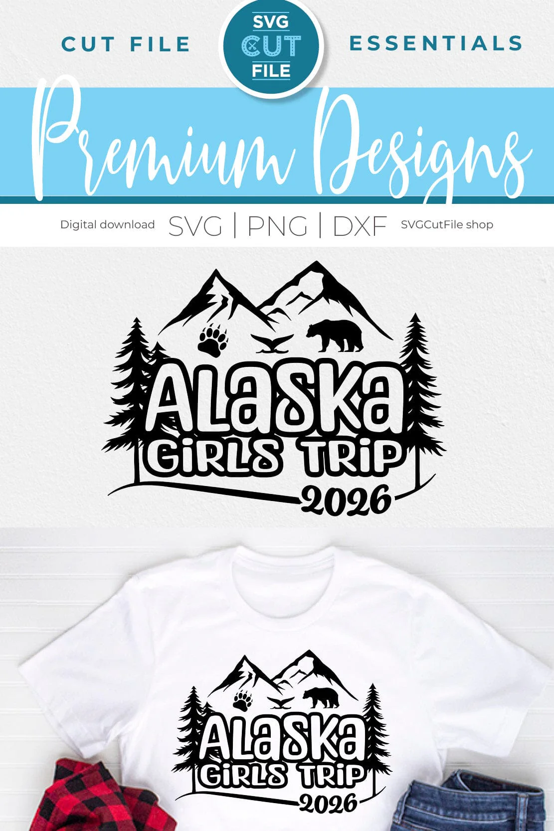2026 Alaska Girls Trip svg - Alaska SVG vacation or Trip svg - Image 4