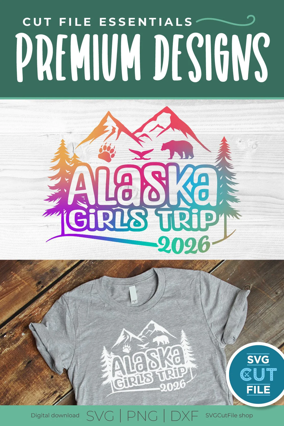 2026 Alaska Girls Trip svg - Alaska SVG vacation or Trip svg - Image 5