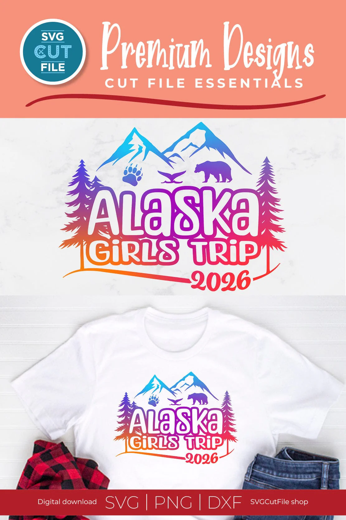 2026 Alaska Girls Trip svg - Alaska SVG vacation or Trip svg - Image 6