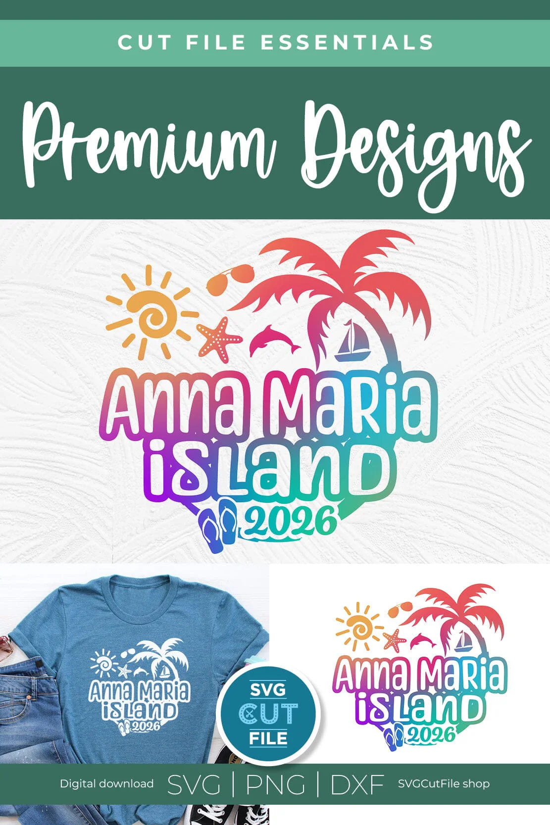 2026 Anna Maria Island Florida svg - Anne Marie FL Vacation or Trip - Image 2
