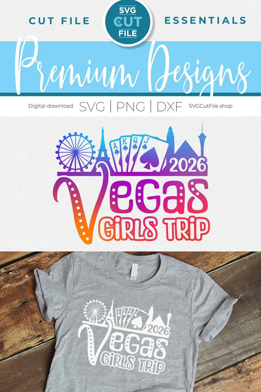 2026 Las Vegas Girls Trip svg Great for a Birthday Weekend Vacation svg - Image 2
