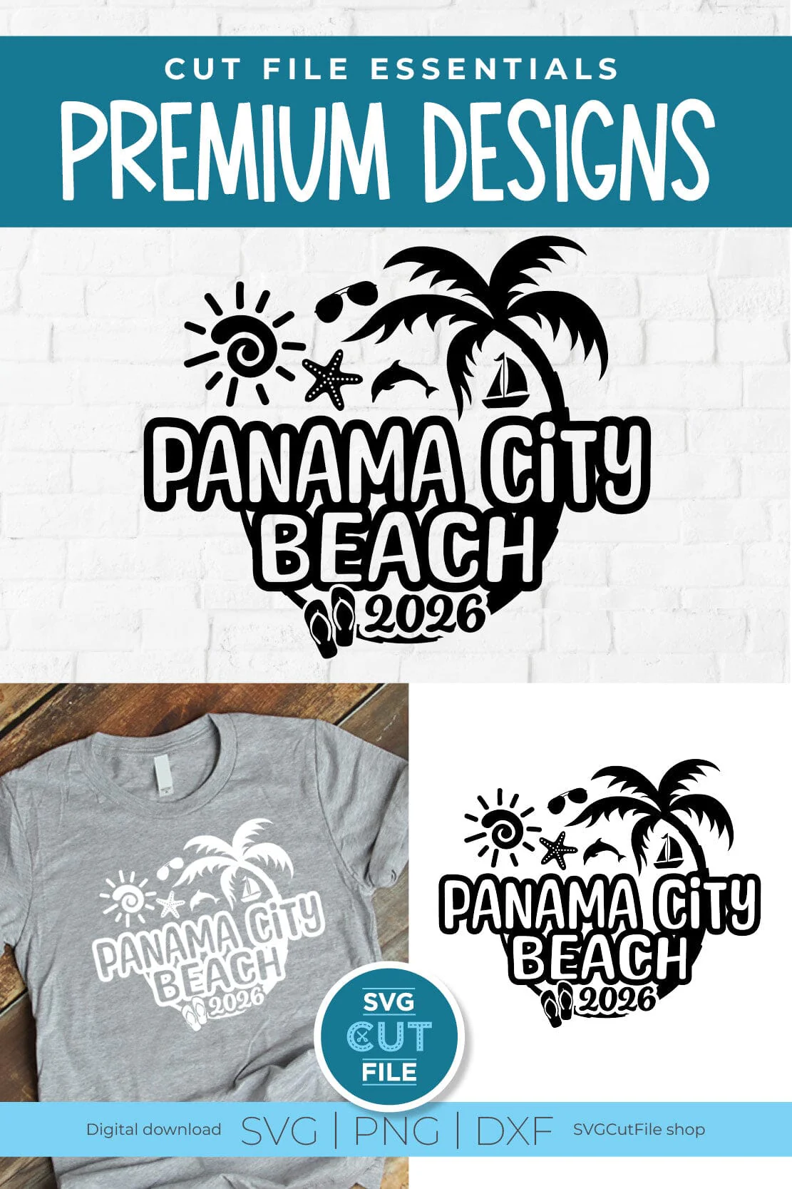 2026 Panama City Beach svg - Panama City Florida Vacation or Trip - Image 2