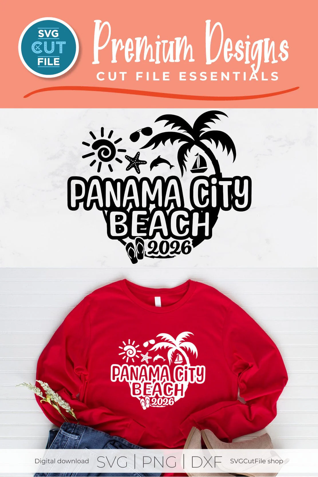 2026 Panama City Beach svg - Panama City Florida Vacation or Trip - Image 6