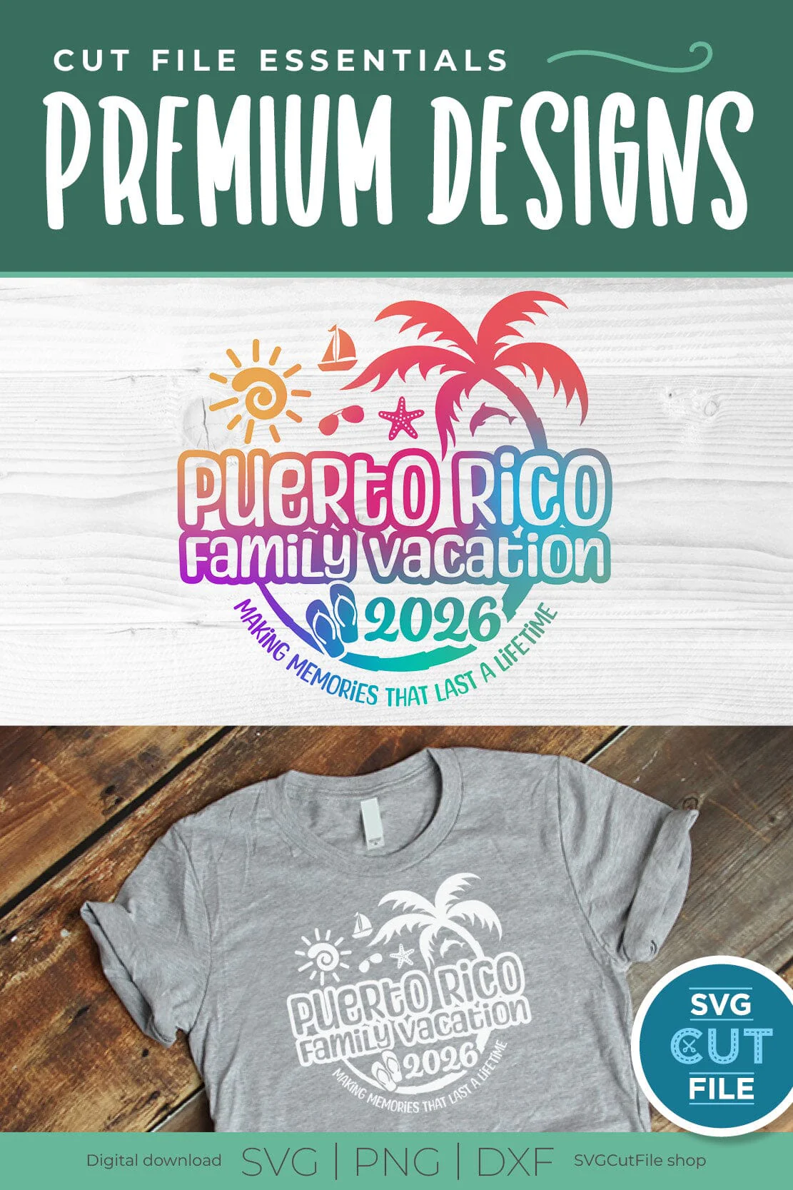 2026 Puerto Rico Family Vacation svg - Puerto Rico Vacation or Trip - Image 5