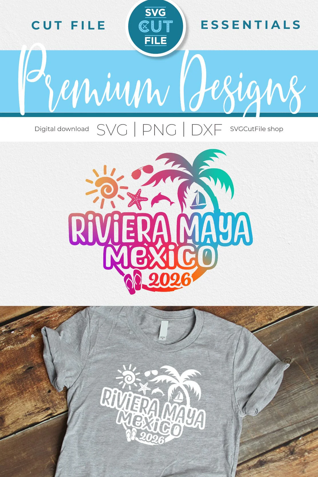 2026 Riviera Maya svg - Riviera Maya Mexico Vacation or Trip svg - Image 4