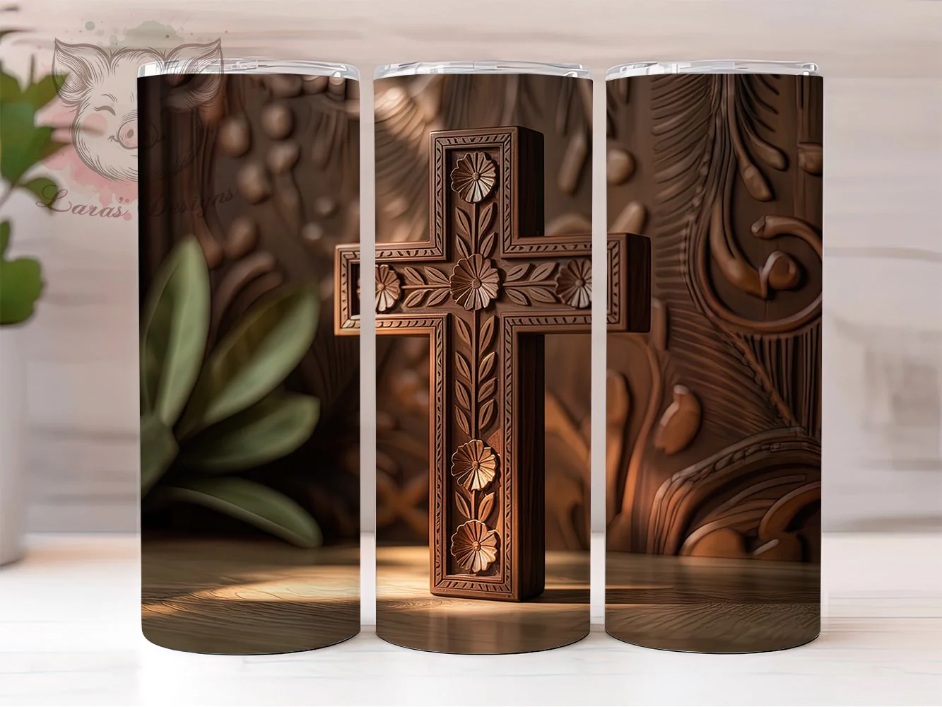 3D Rustic Faith Cross Tumbler, Christian Cross Tumbler, Stylish 20oz Wrap, Sublimation Design, Trendy Gift Idea, Faith Cross Wrap, Inspirational Rustic Tumbler