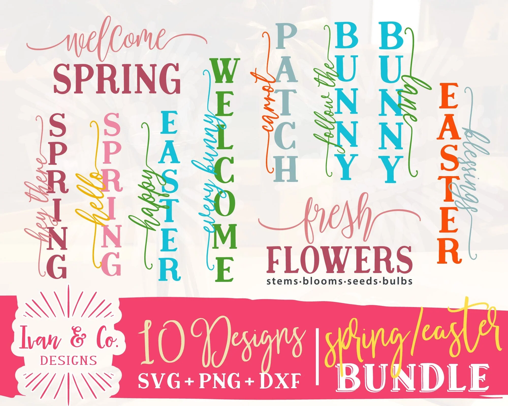 44 Four Seasons Signs SVG Bundle | Set of 4 Bundles | Farmhouse Sign Svg | Commercial Use | Cricut | Silhouette | Digital Cut Files | SVG DXF PNG (2023b0202) - Image 2