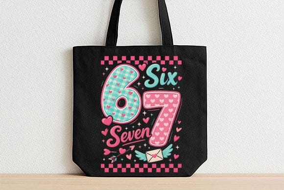 6 7 Valentine Numbers PNG - Image 5