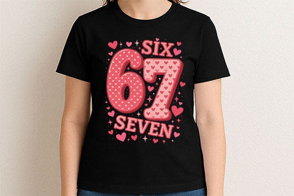 67 Valentine Numbers PNG Cute Hearts - Image 2