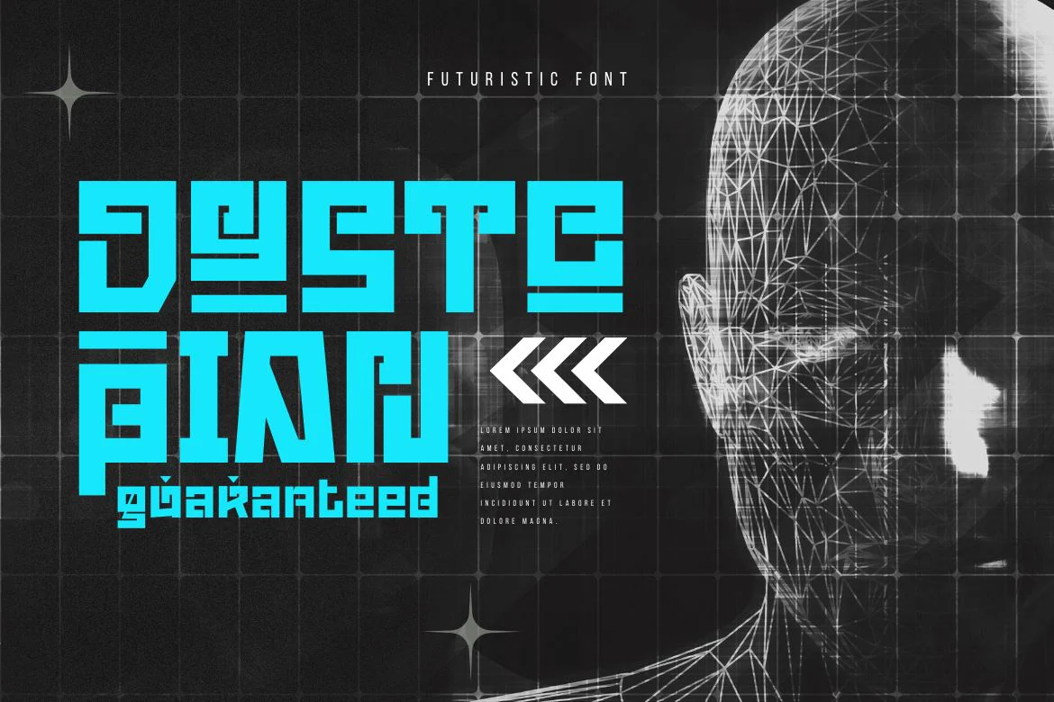 Abodin | Futuristic Font - Image 8