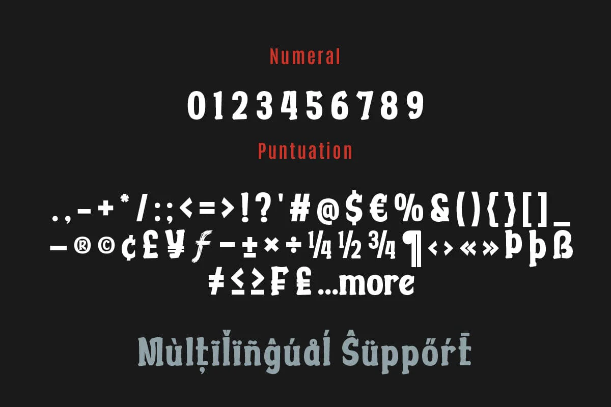 Abutcin - Movie Display Font - Image 2