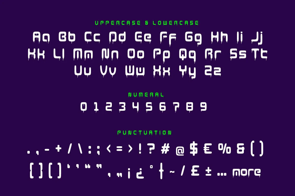 Adripe - Spooky Game Font - Image 9