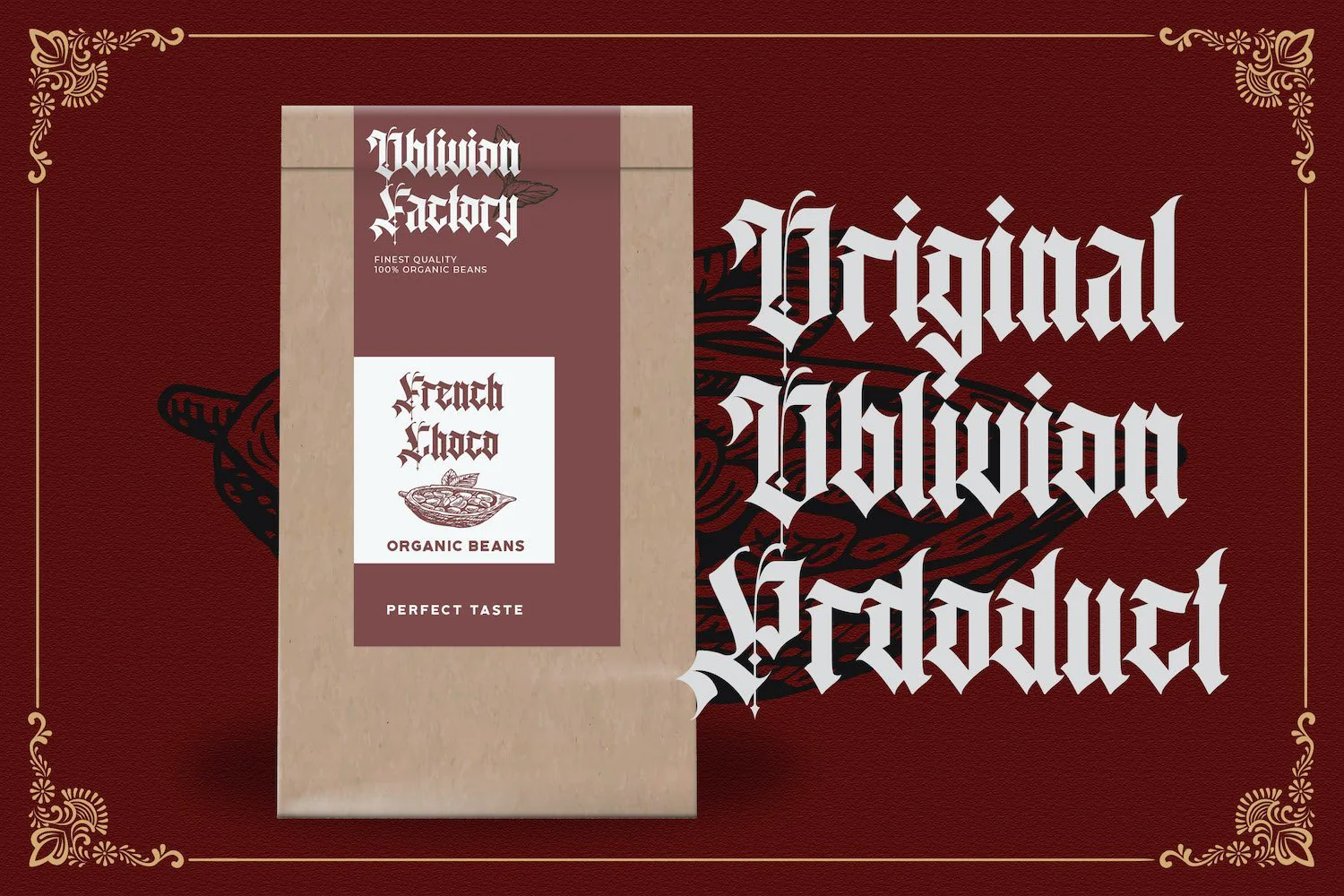 Agathiqy - Blackletter Font - Image 3
