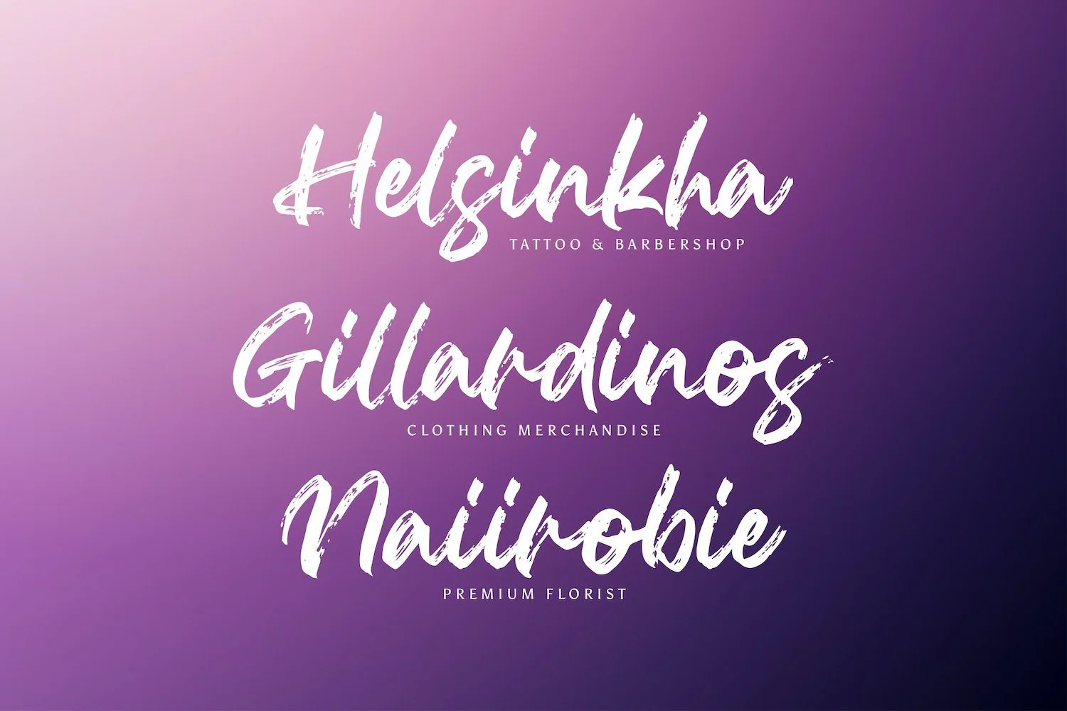 Agethsa - Textured Brush Font - Image 2