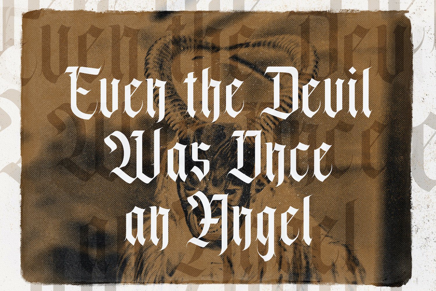 Agise Rujdi - Blackletter Decorative Font - Image 5