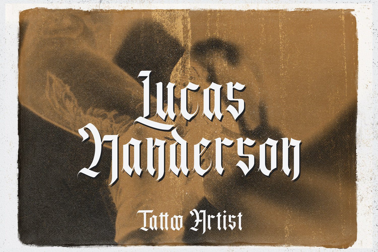 Agise Rujdi - Blackletter Decorative Font - Image 8