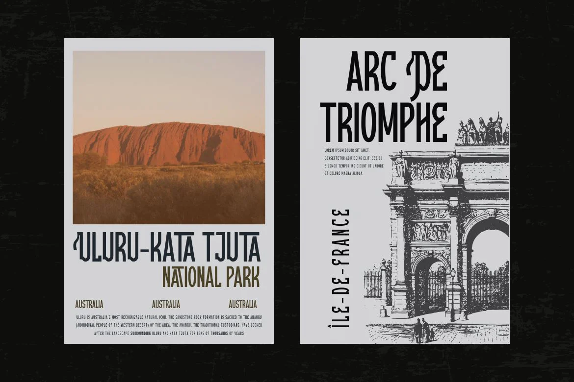 Aillek | Retro Condensed Font - Image 3
