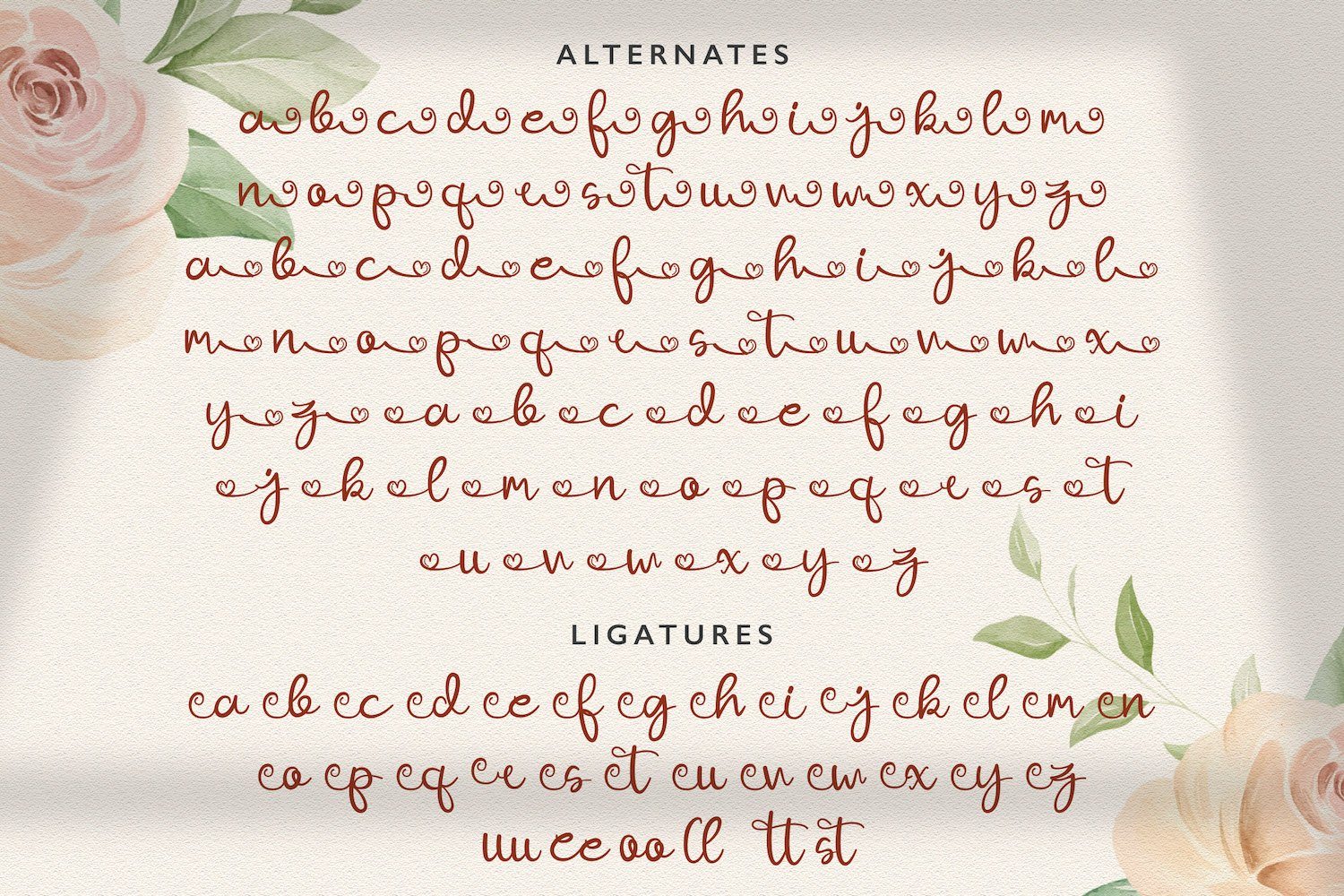 Ajuslly - Modern Calligraphy Font - Image 14