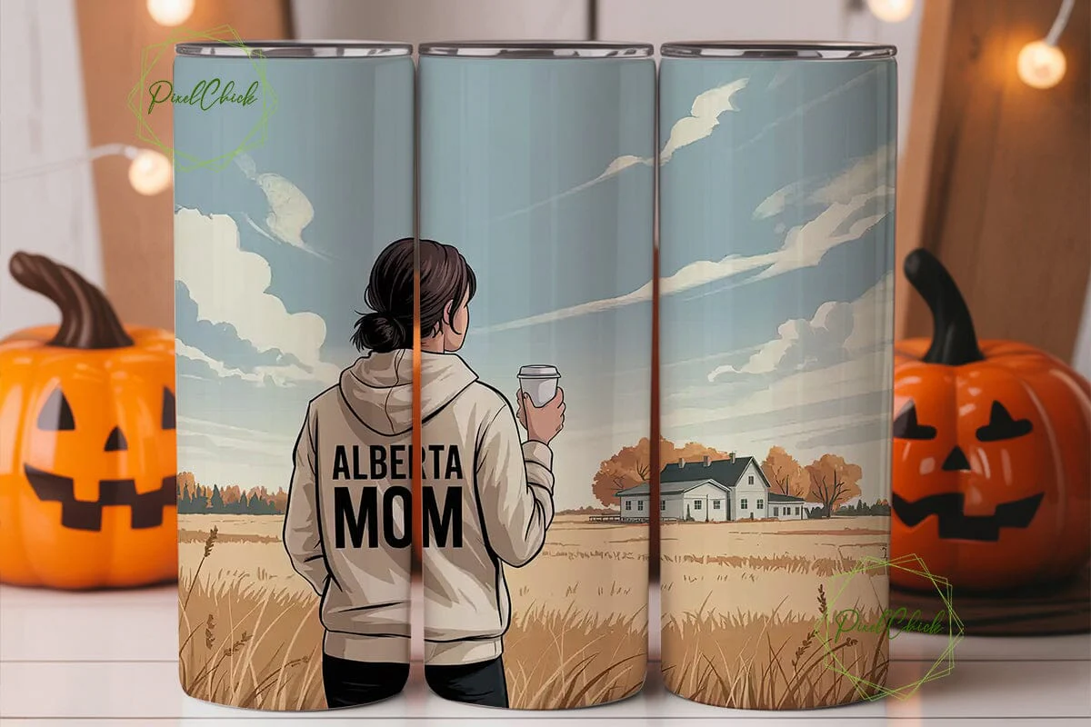 Alberta Mom 20oz Tumbler Wrap - Image 2