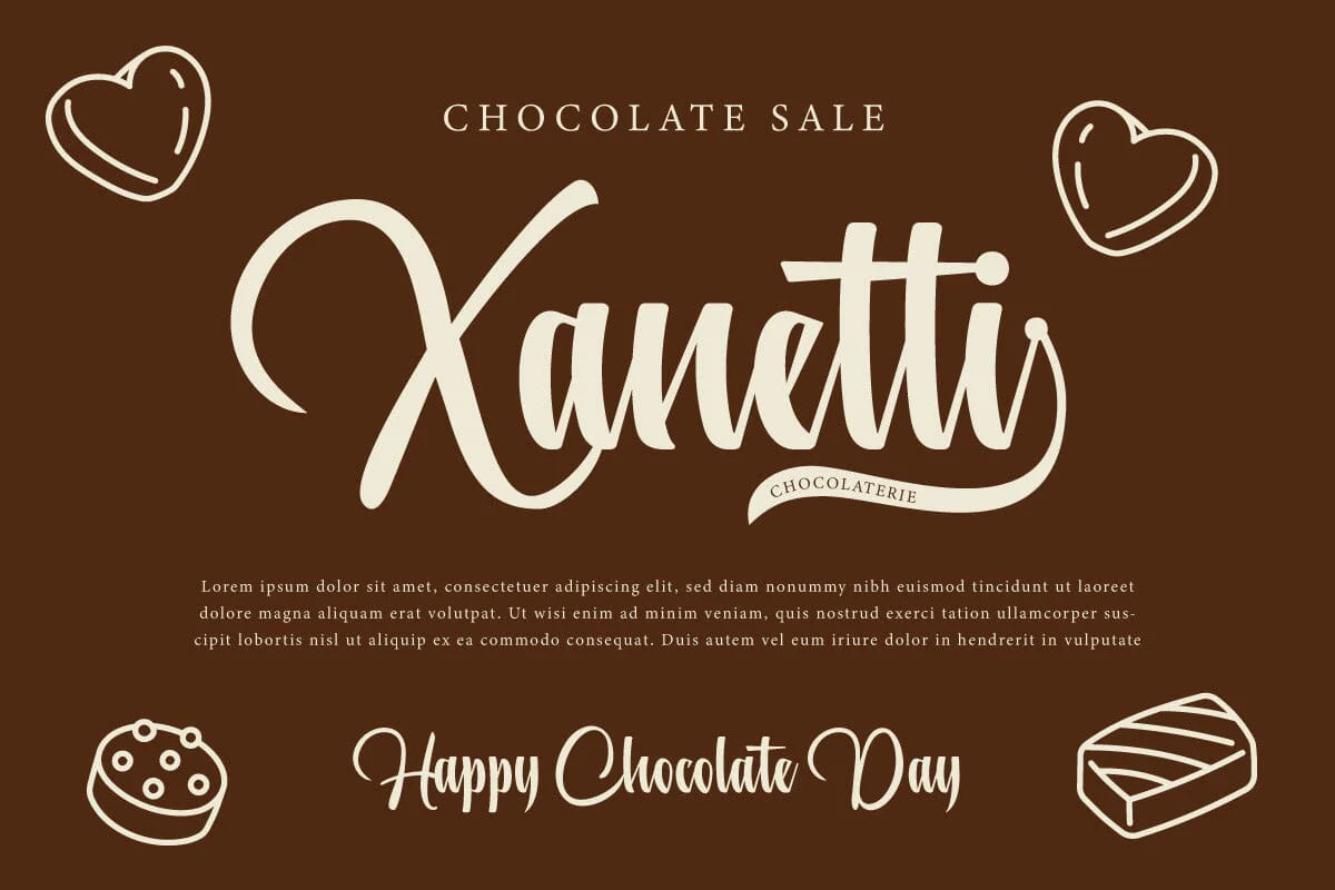 Almond Lattefay - Script Font - Image 2