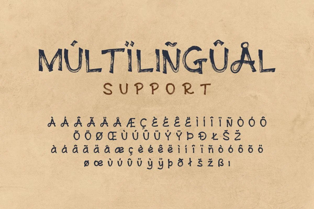 Andovine - Handbrush Typeface - Image 8