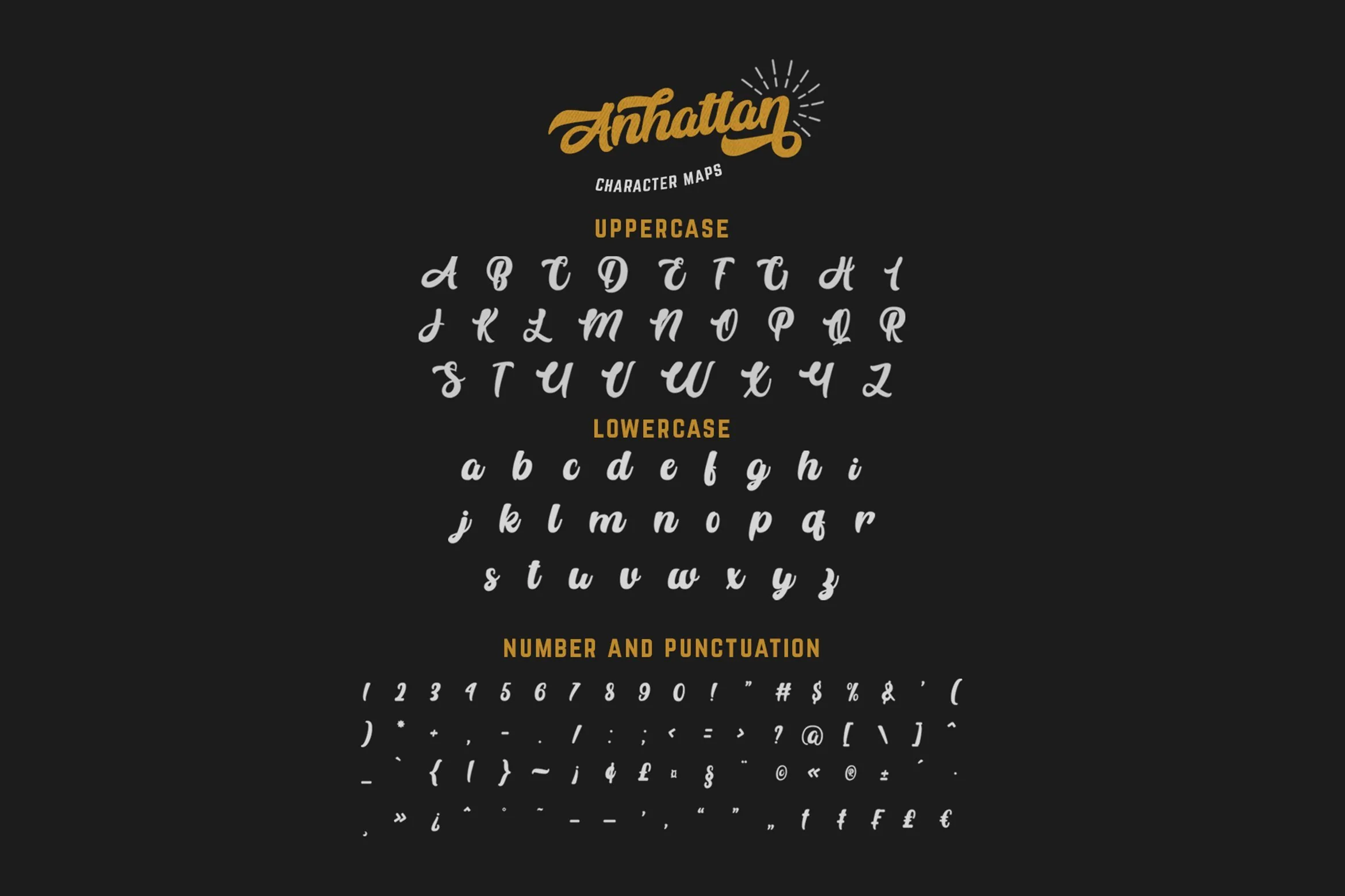 Anhattan - Retro Bold Script Font - Image 13