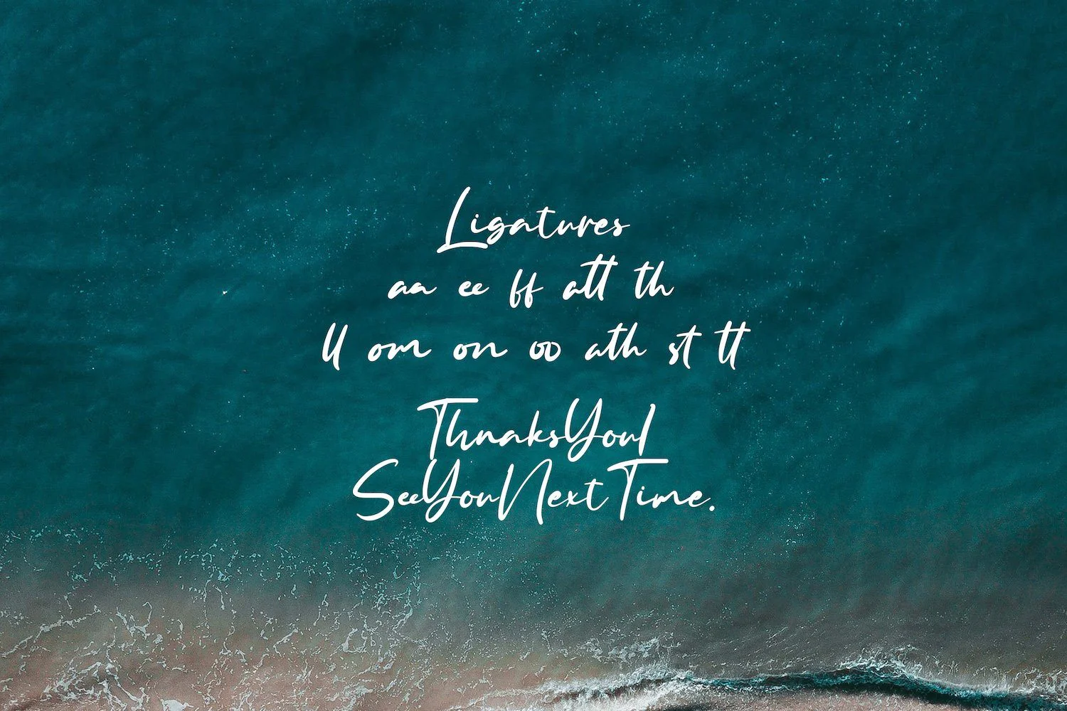 Anyer Beach - Handwritten Font - Image 9